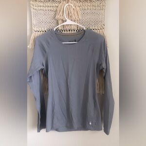 Smartwool Women's Long Sleeve Tee - Light Gray